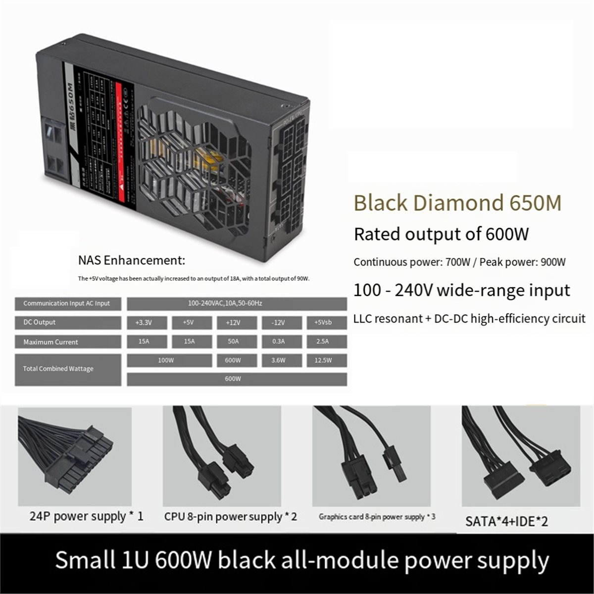 [VALUE PACK] Flex 600W Modular – Flex Atx Power Supply 600W 1U Bewertung und Preis
